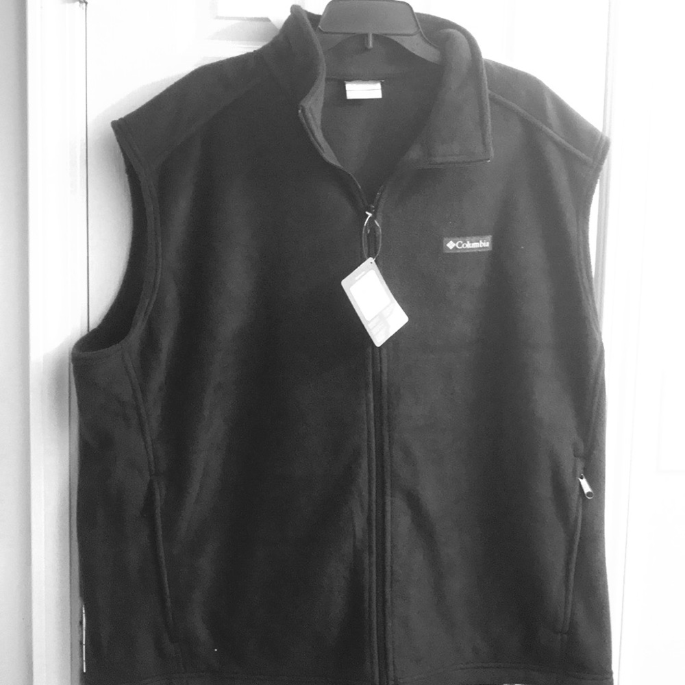 Columbia MENS XXL charcoal grey vest